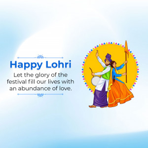 Happy Lohri hd images poster banner status and hd photos